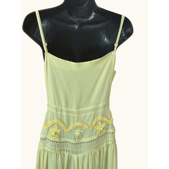 MINT by Jody Arnold ( Anthropology) long / maxi dress size 0 strappy - Picture 4 of 9